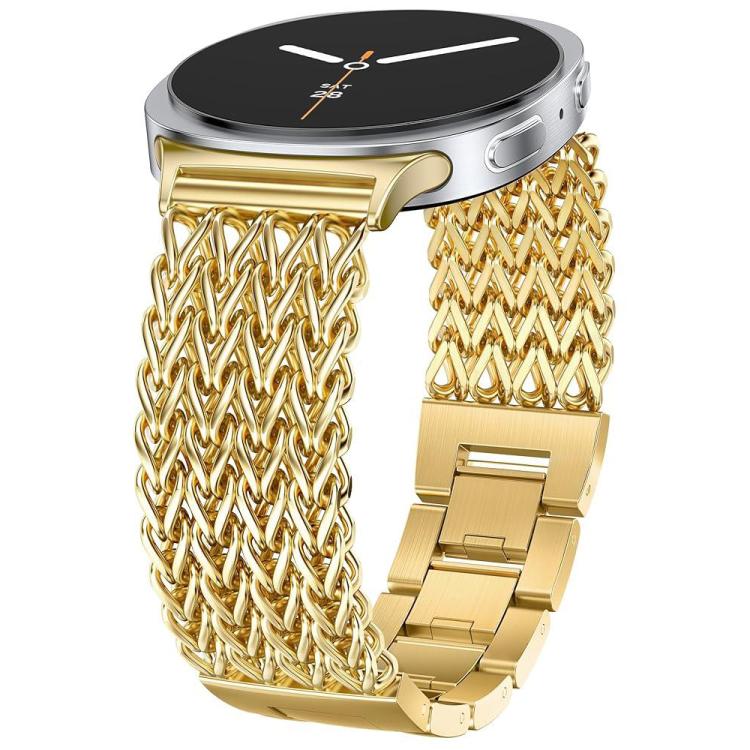 xDfind Herringbone Braided Stainless Steel Watch Band, For Samsung Galaxy Watch Ultra / Ultra 2025