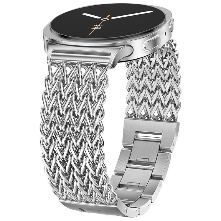 xDfind Herringbone Braided Stainless Steel Watch Band, For Samsung Galaxy Watch Ultra / Ultra 2025