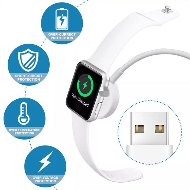 xDfind For Apple Watch Smart Watch Aluminum Alloy Charging Holder and USB Charger Set, Aluminum Alloy+USB