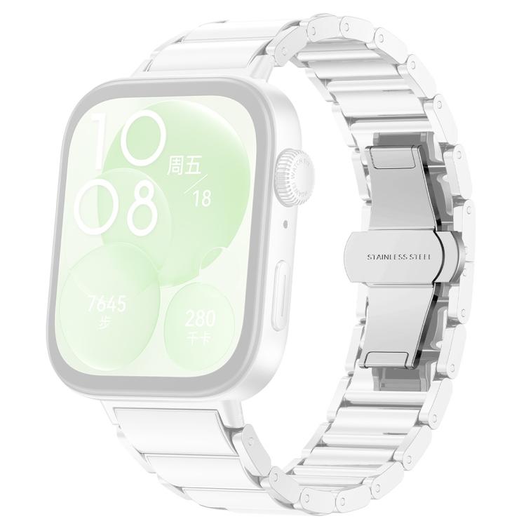 xDfind Ceramic Stainless Steel Watch Band, For Huawei Watch Fit4 / Fit4 Pro