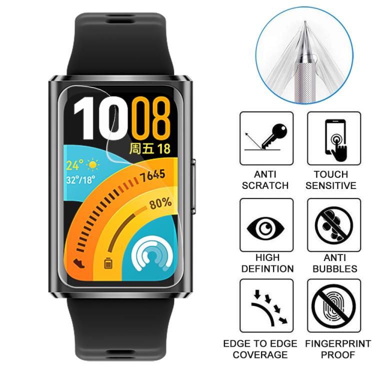 5pcs xDfind Soft Hydrogel Film Full Cover Front Protector, For Huawei Band 11 Pro, For Huawei Band 11