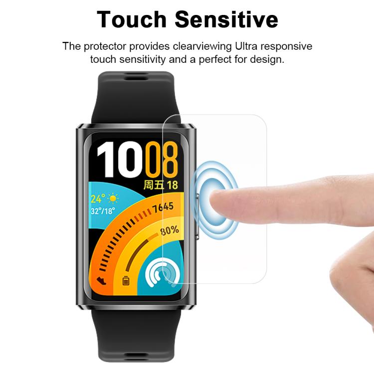 5pcs xDfind Soft Hydrogel Film Full Cover Front Protector, For Huawei Band 11 Pro, For Huawei Band 11