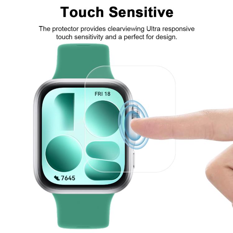 5pcs xDfind Soft Hydrogel Film Full Cover Front Protector, For Huawei Watch Fit 5, For Huawei Band 11 Pro, For Huawei Band 11