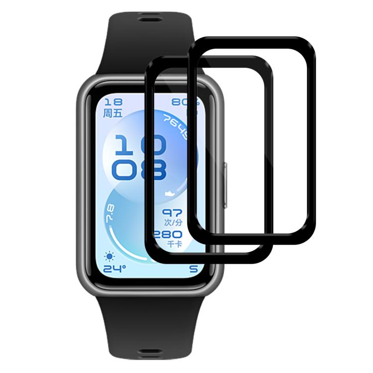 2pcs xDfind Curved 3D Composite Material Soft Film Screen Protector, For Huawei Watch Fit 5, For Huawei Band 11 Pro, For Huawei Band 11