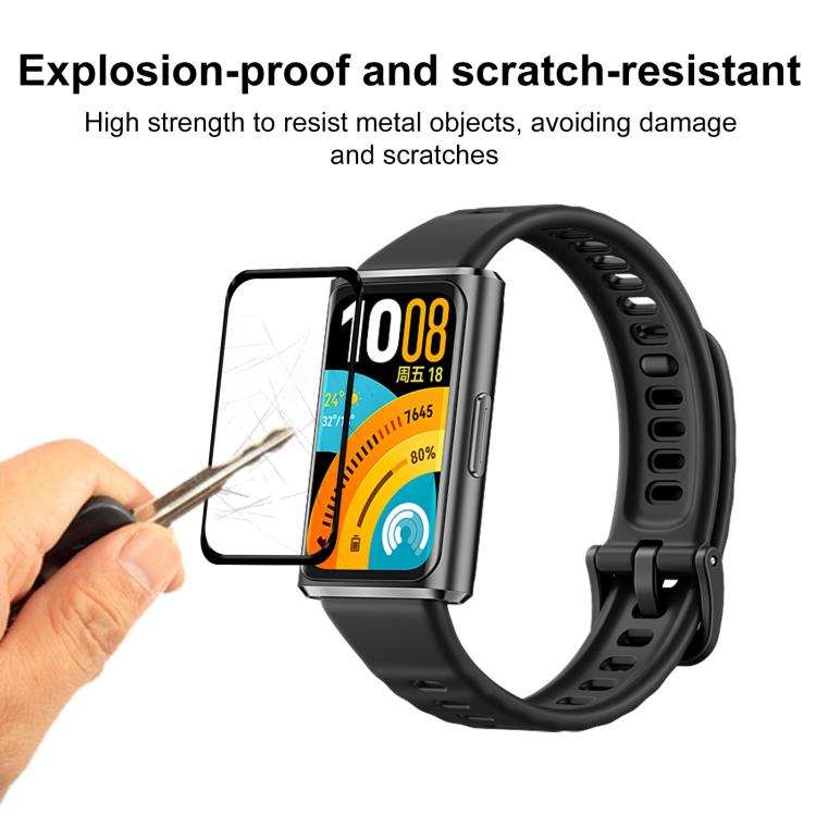 2pcs xDfind Curved 3D Composite Material Soft Film Screen Protector, For Huawei Band 11 Pro, For Huawei Band 11
