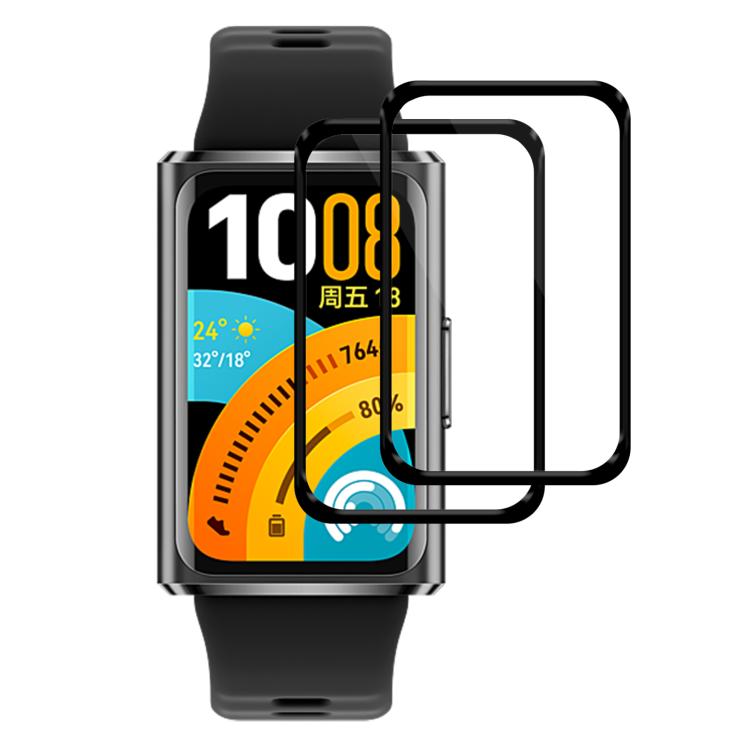 2pcs xDfind Curved 3D Composite Material Soft Film Screen Protector, For Huawei Watch Fit 5, For Huawei Band 11 Pro, For Huawei Band 11