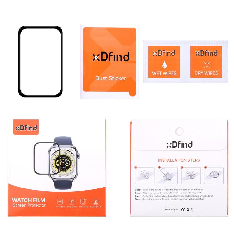 2pcs xDfind Curved 3D Composite Material Soft Film Screen Protector, For Huawei Band 11 Pro, For Huawei Band 11