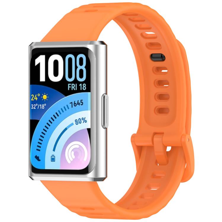 xDfind Wavy Texture Silicone Watch Band, For Huawei Band 11 Pro / 11