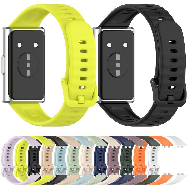 xDfind Wavy Texture Silicone Watch Band, For Huawei Band 11 Pro / 11