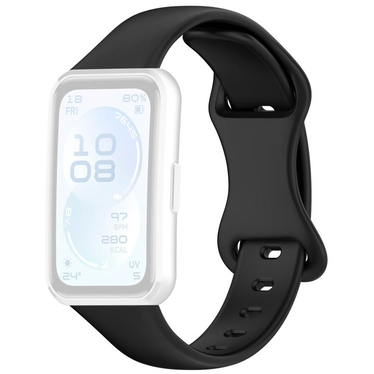 xDfind Slim Figure-8 Sports Reverse Buckle Silicone Watch Band, For Huawei Band 11 Pro / 11