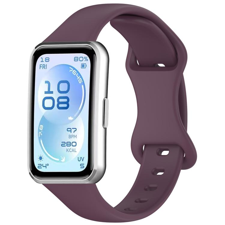 xDfind Slim Figure-8 Sports Reverse Buckle Silicone Watch Band, For Huawei Band 11 Pro / 11