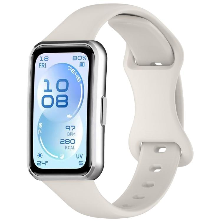 xDfind Slim Figure-8 Sports Reverse Buckle Silicone Watch Band, For Huawei Band 11 Pro / 11