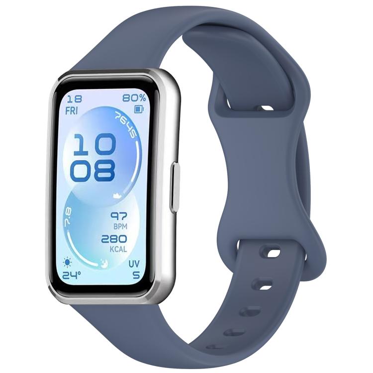 xDfind Slim Figure-8 Sports Reverse Buckle Silicone Watch Band, For Huawei Band 11 Pro / 11