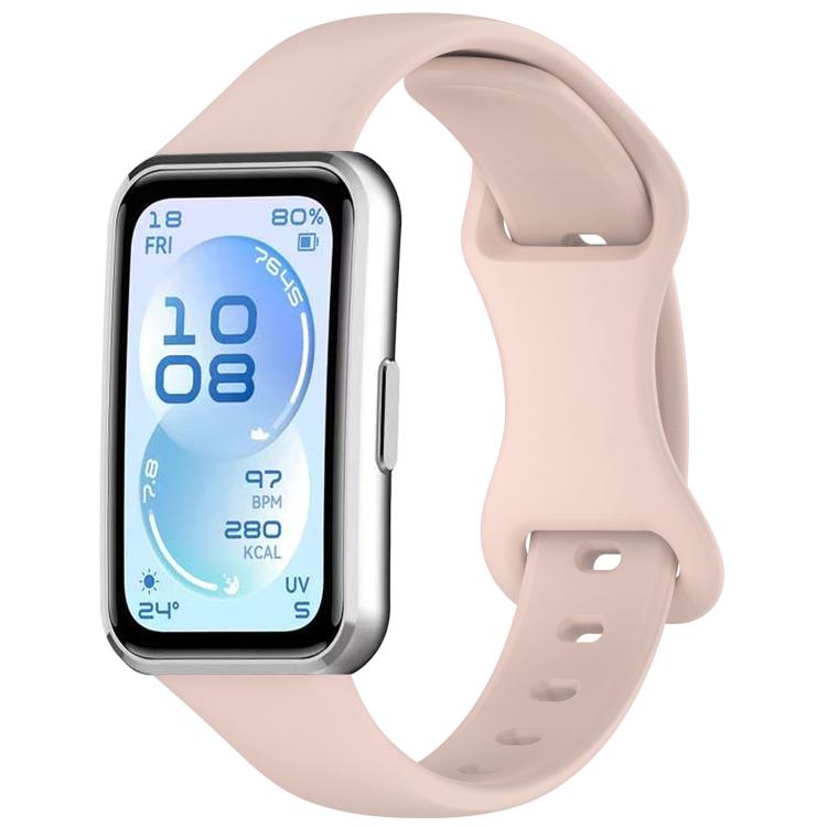 xDfind Slim Figure-8 Sports Reverse Buckle Silicone Watch Band, For Huawei Band 11 Pro / 11