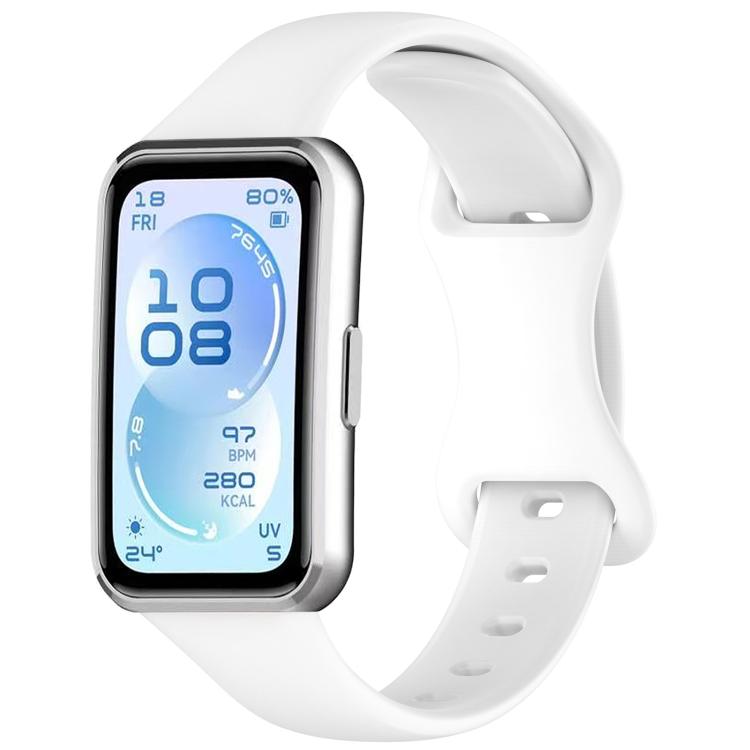 xDfind Slim Figure-8 Sports Reverse Buckle Silicone Watch Band, For Huawei Band 11 Pro / 11