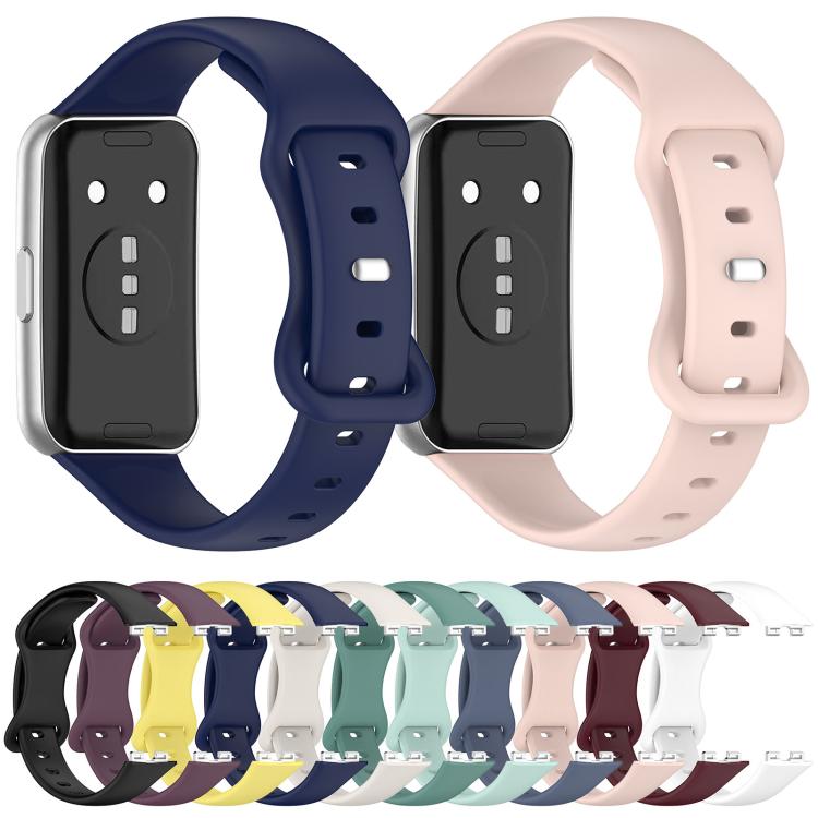xDfind Slim Figure-8 Sports Reverse Buckle Silicone Watch Band, For Huawei Band 11 Pro / 11