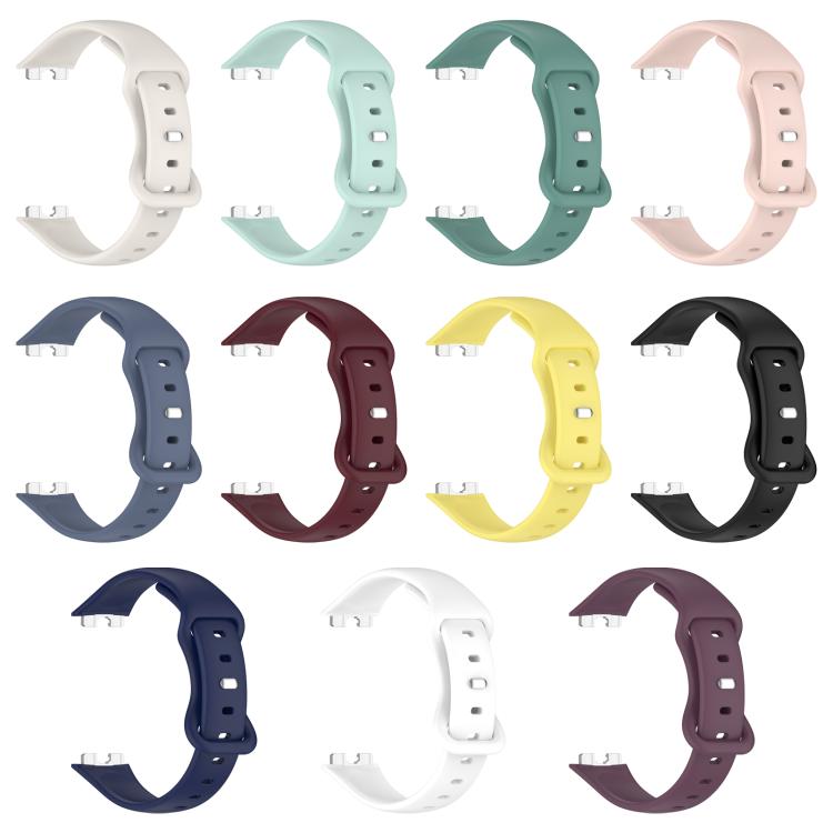 xDfind Slim Figure-8 Sports Reverse Buckle Silicone Watch Band, For Huawei Band 11 Pro / 11