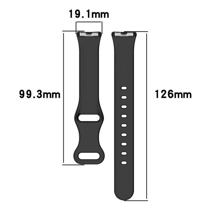 xDfind Slim Figure-8 Sports Reverse Buckle Silicone Watch Band, For Huawei Band 11 Pro / 11