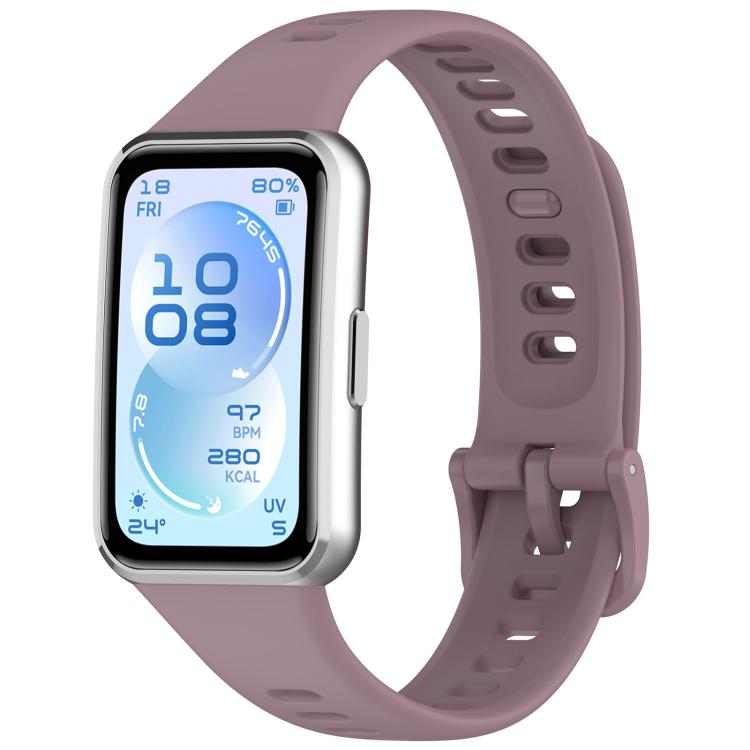 xDfind Smooth Solid-Color Breathable Silicone Watch Band, For Huawei Band 11 Pro / 11