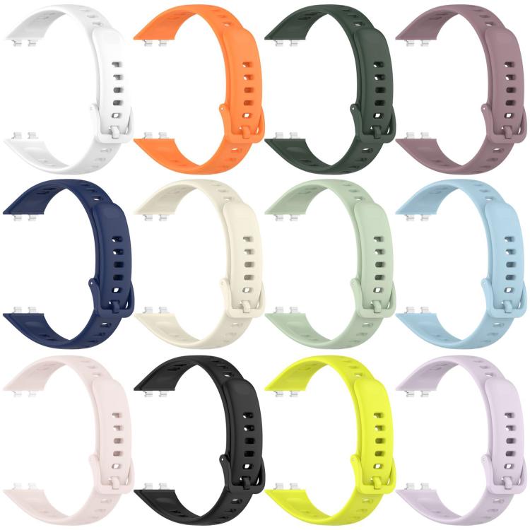 xDfind Smooth Solid-Color Breathable Silicone Watch Band, For Huawei Band 11 Pro / 11