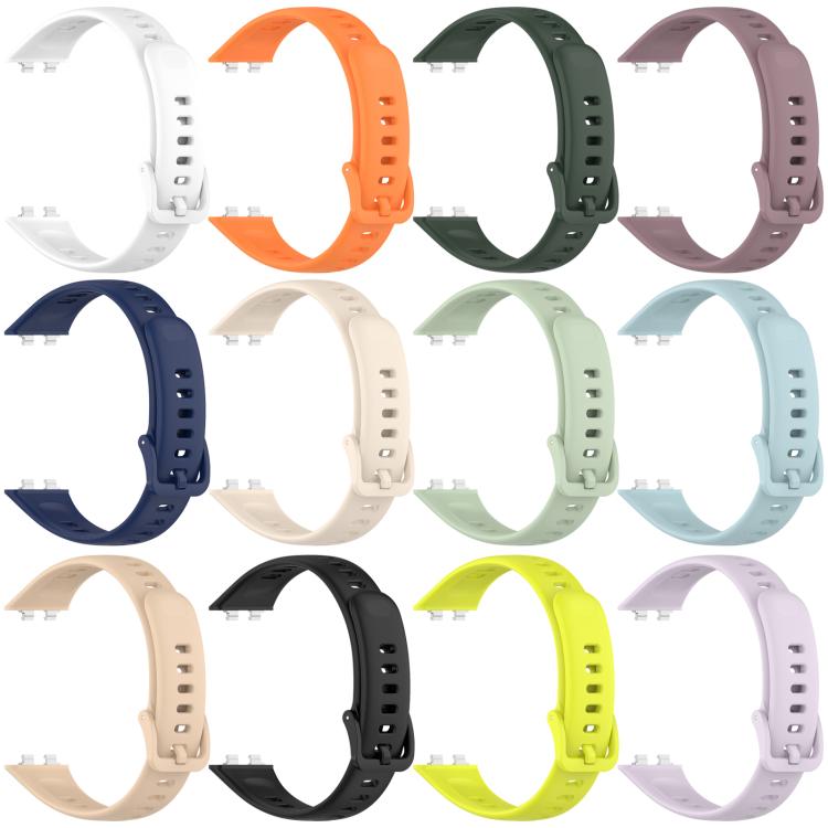 xDfind Smooth Solid-Color Breathable Silicone Watch Band, For Huawei Band 11 Pro / 11