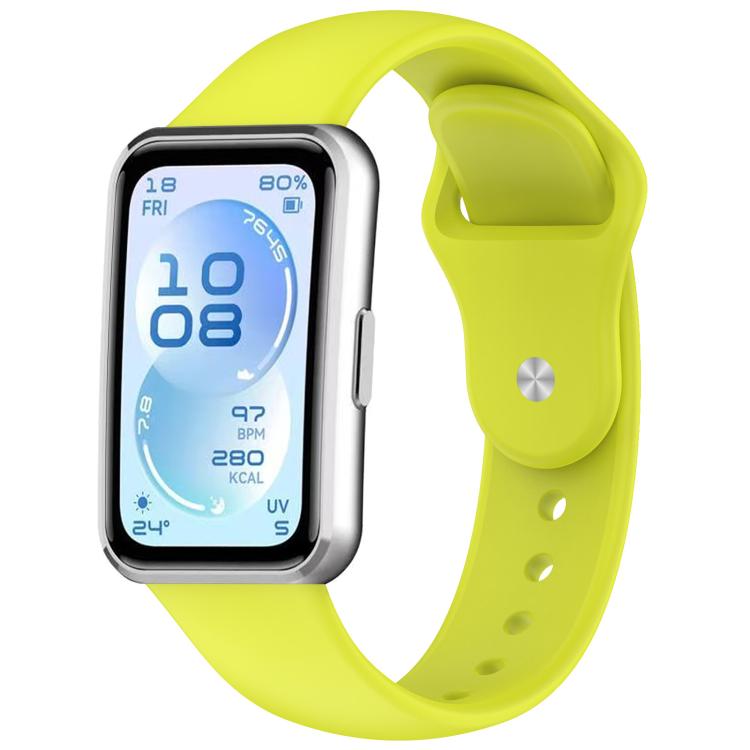 xDfind Solid-Color Reverse Buckle Silicone Watch Band, For Huawei Band 11 Pro / 11