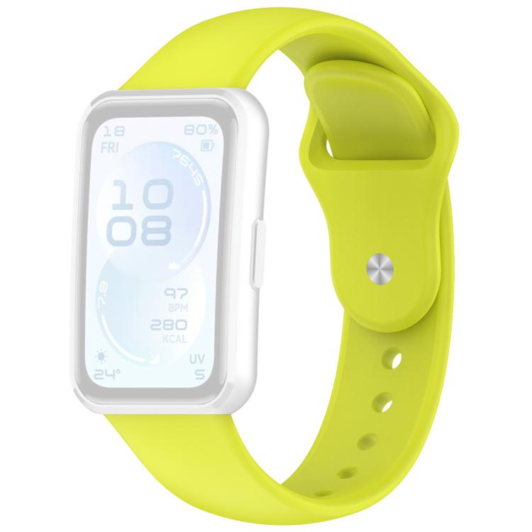 xDfind Solid-Color Reverse Buckle Silicone Watch Band, For Huawei Band 11 Pro / 11