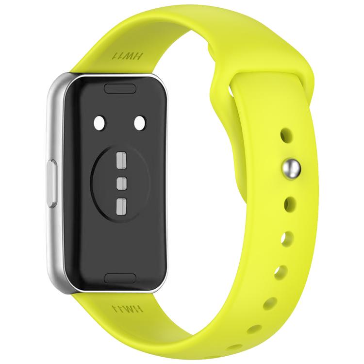 xDfind Solid-Color Reverse Buckle Silicone Watch Band, For Huawei Band 11 Pro / 11