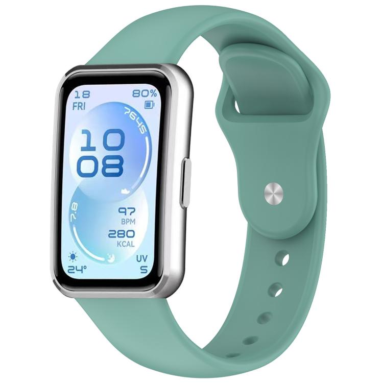 xDfind Solid-Color Reverse Buckle Silicone Watch Band, For Huawei Band 11 Pro / 11