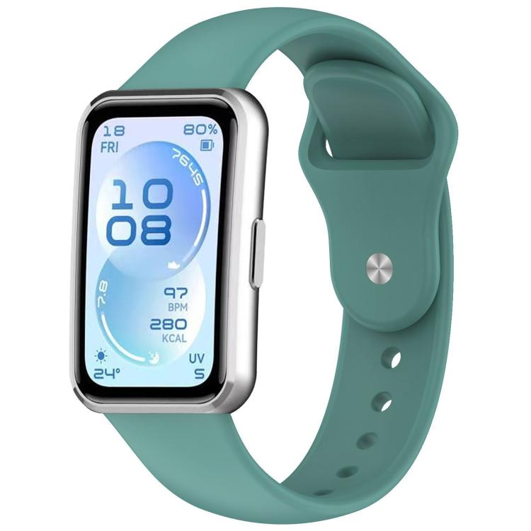 xDfind Solid-Color Reverse Buckle Silicone Watch Band, For Huawei Band 11 Pro / 11