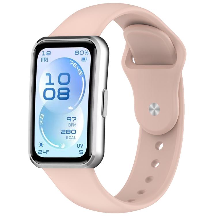 xDfind Solid-Color Reverse Buckle Silicone Watch Band, For Huawei Band 11 Pro / 11