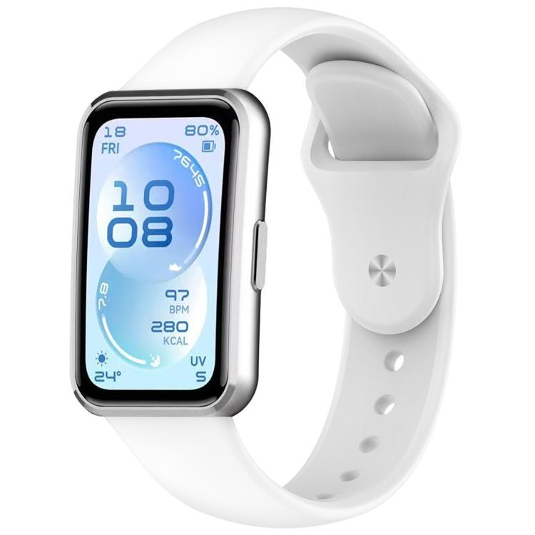 xDfind Solid-Color Reverse Buckle Silicone Watch Band, For Huawei Band 11 Pro / 11