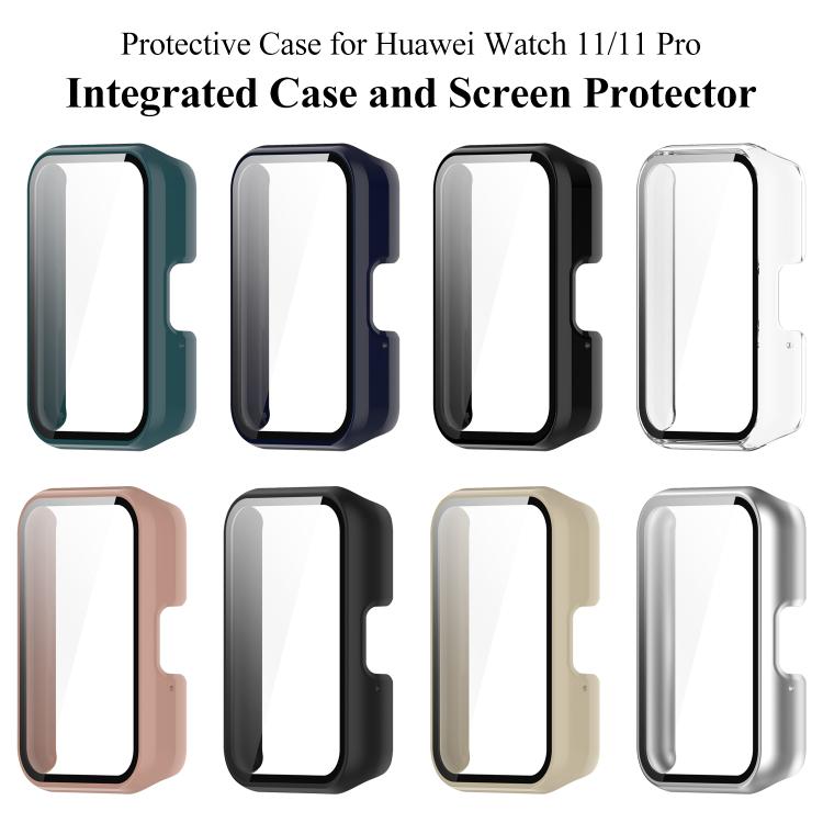 xDfind Tempered Film Integrated PC Watch Protective Case, For Huawei Band 11 Pro / 11