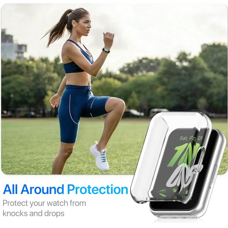 xDfind Full-Coverage Electroplated TPU Watch Case, For Huawei Band 11 Pro / 11