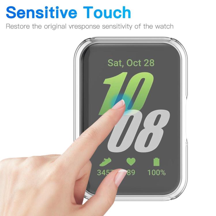 xDfind Full-Coverage Electroplated TPU Watch Case, For Huawei Band 11 Pro / 11 Pro NFC