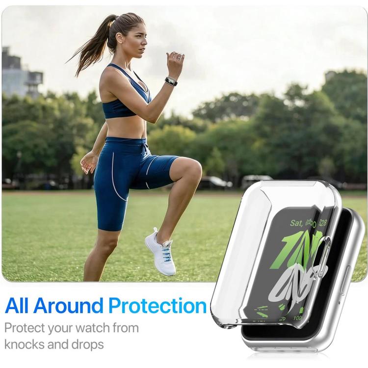 xDfind Full-Coverage Electroplated TPU Watch Case, For Huawei Band 11 Pro / 11 Pro NFC