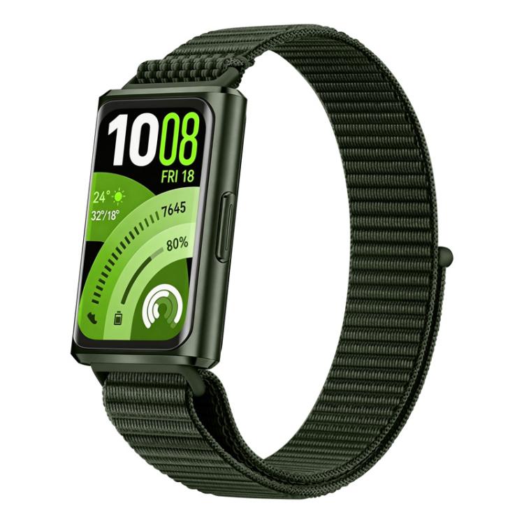 xDfind Nylon Loop Hook and Loop Fastener Watch Band, For Huawei Band 11 Pro / 11