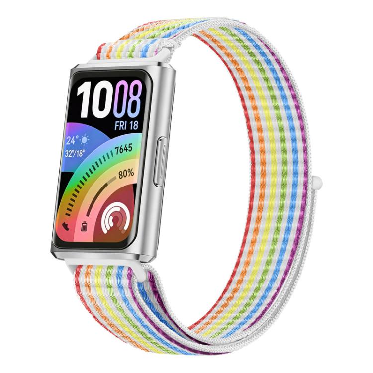 xDfind Nylon Loop Hook and Loop Fastener Watch Band, For Huawei Band 11 Pro / 11