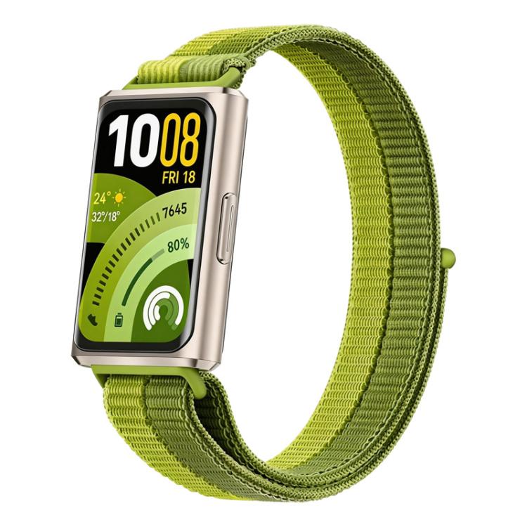 xDfind Nylon Loop Hook and Loop Fastener Watch Band, For Huawei Band 11 Pro / 11