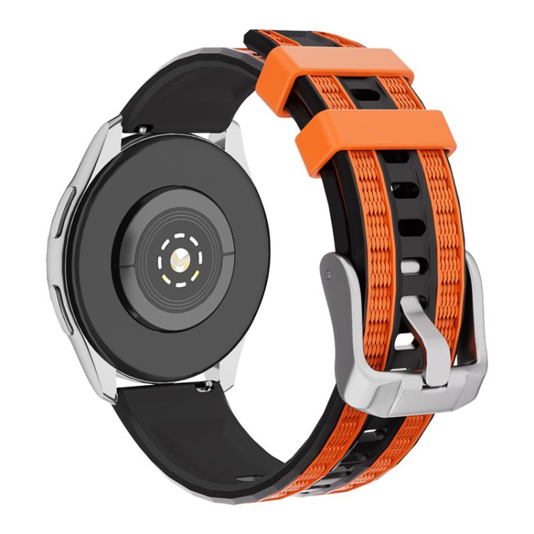 xDfind Dual-color Silicone Watch Band, 20mm