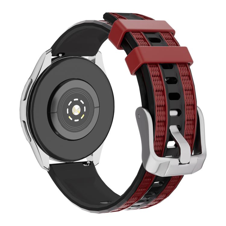 xDfind Dual-color Silicone Watch Band, 22mm