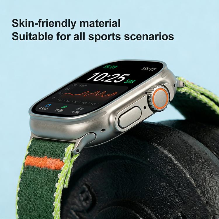 xDfind Nylon Wild Path Parachute Buckle Watch Band, For Apple Watch 38 / 40 / 41 / S11 42mm