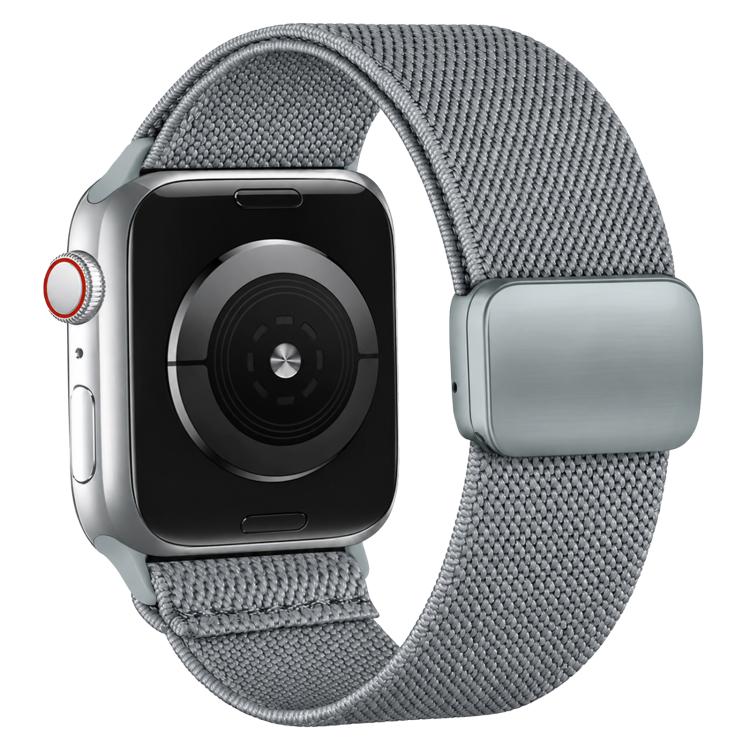 xDfind Nylon Twill Texture Magnetic Buckle Watch Band, For Apple Watch 42 / 44 / 45 / 46 / 49mm