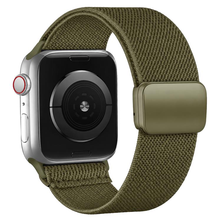 xDfind Nylon Twill Texture Magnetic Buckle Watch Band, For Apple Watch 38 / 40 / 41 / S11 42mm