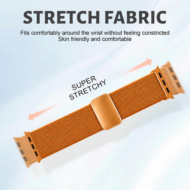xDfind Nylon Twill Texture Magnetic Buckle Watch Band, For Apple Watch 38 / 40 / 41 / S11 42mm