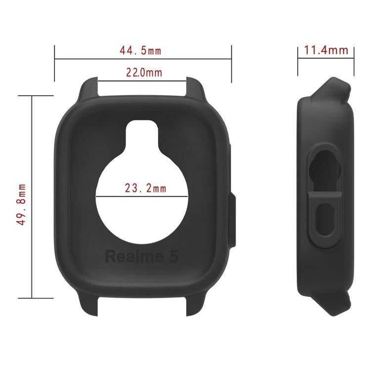 xDfind Shockproof Silicone Smart Watch Protective Case, For Realme Watch5