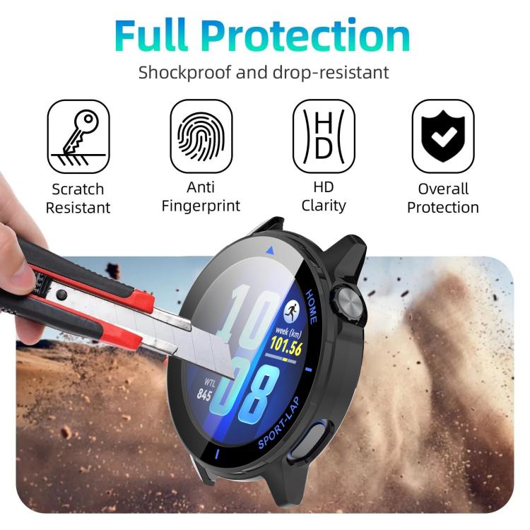 xDfind Tempered Film Integrated PC Watch Case, For Huawei Watch GT Runner 2