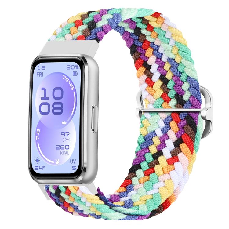xDfind Adjustable Braided Nylon Slide Buckle Watch Band, For Huawei Band 11 Pro / 11