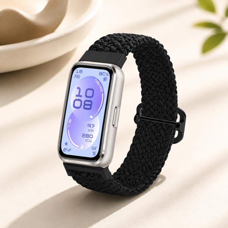 xDfind Adjustable Braided Nylon Slide Buckle Watch Band, For Huawei Band 11 Pro / 11