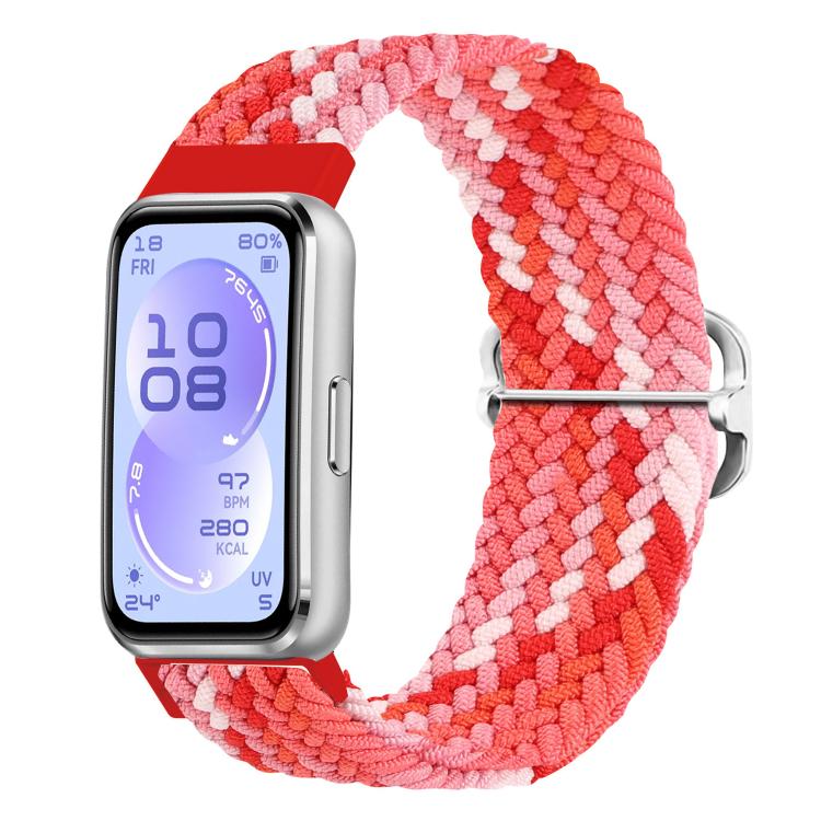 xDfind Adjustable Braided Nylon Slide Buckle Watch Band, For Huawei Band 11 Pro / 11